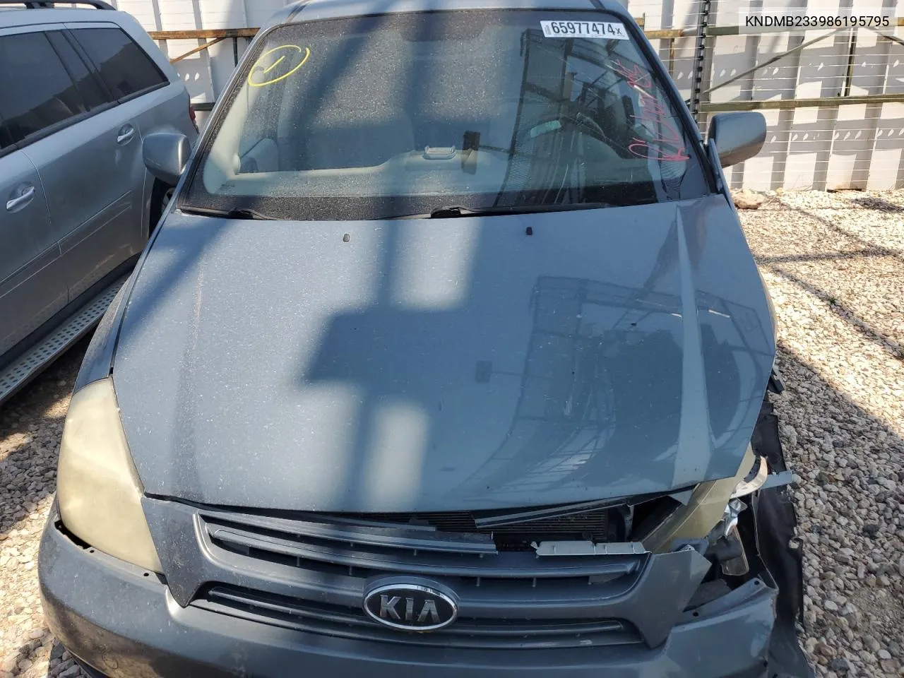 KNDMB233986195795 2008 Kia Sedona Ex