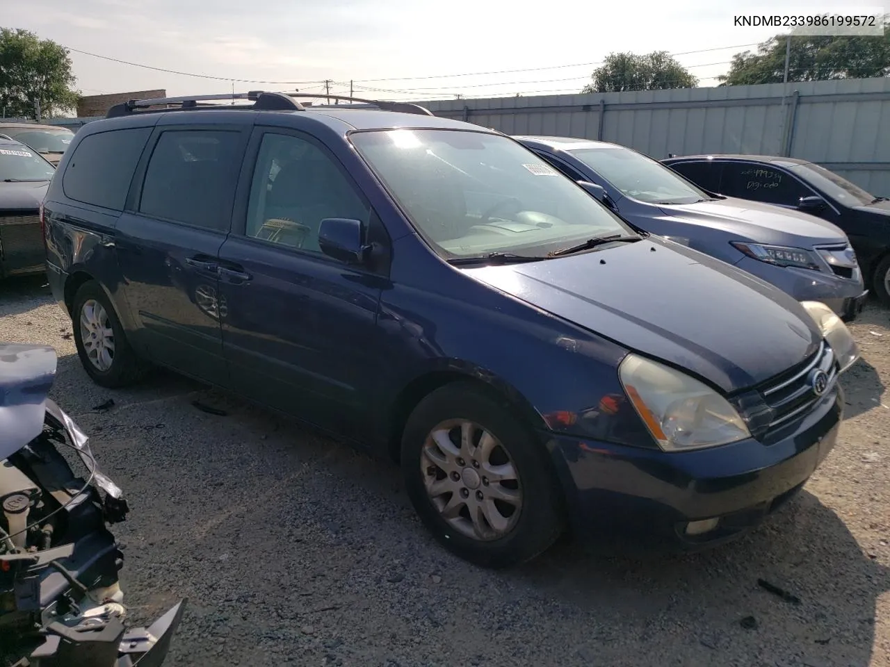 KNDMB233986199572 2008 Kia Sedona Ex