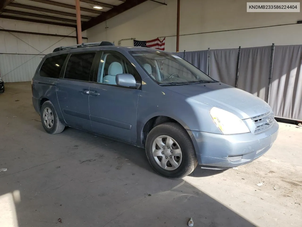 2008 Kia Sedona Ex VIN: KNDMB233586224404 Lot: 78185444