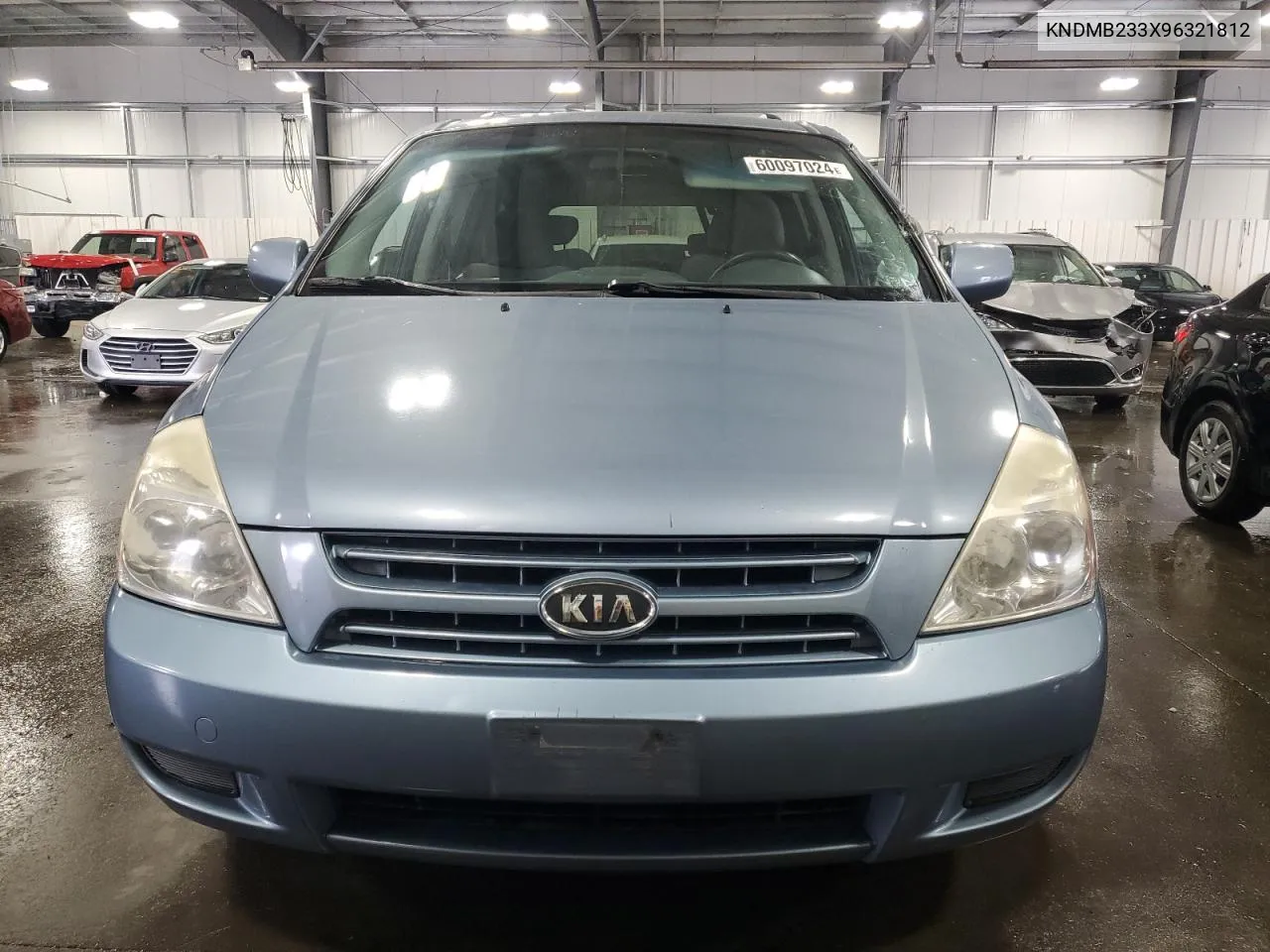 2009 Kia Sedona Ex VIN: KNDMB233X96321812 Lot: 60097024