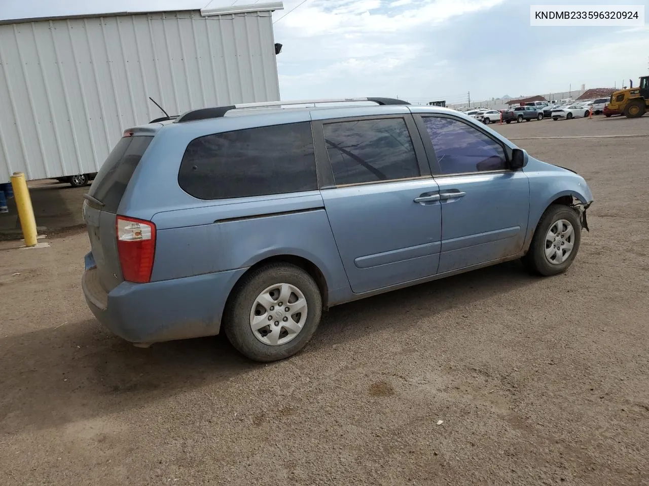 2009 Kia Sedona Ex VIN: KNDMB233596320924 Lot: 67533533