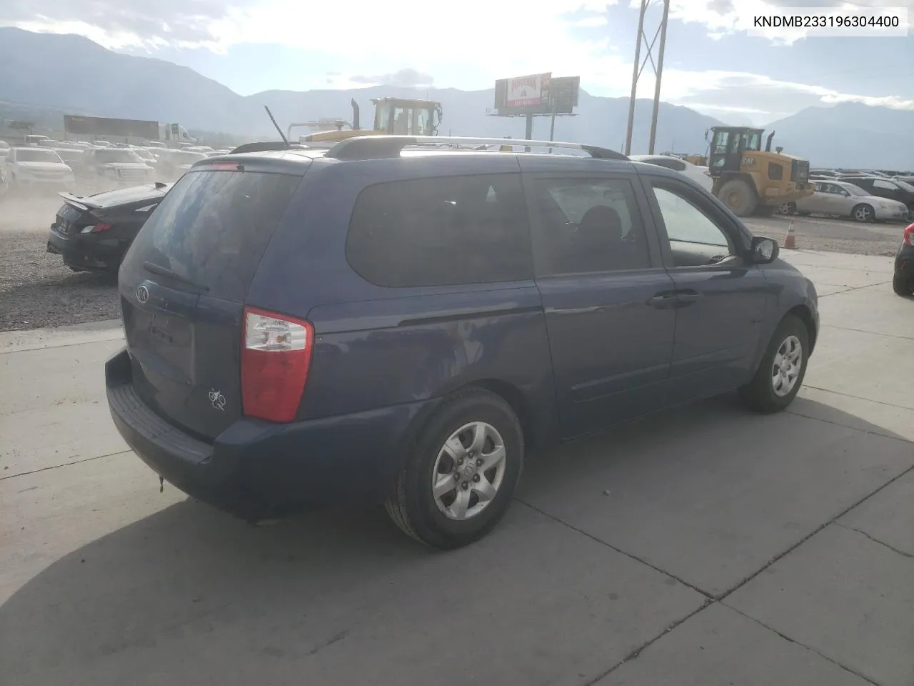 2009 Kia Sedona Ex VIN: KNDMB233196304400 Lot: 70311604