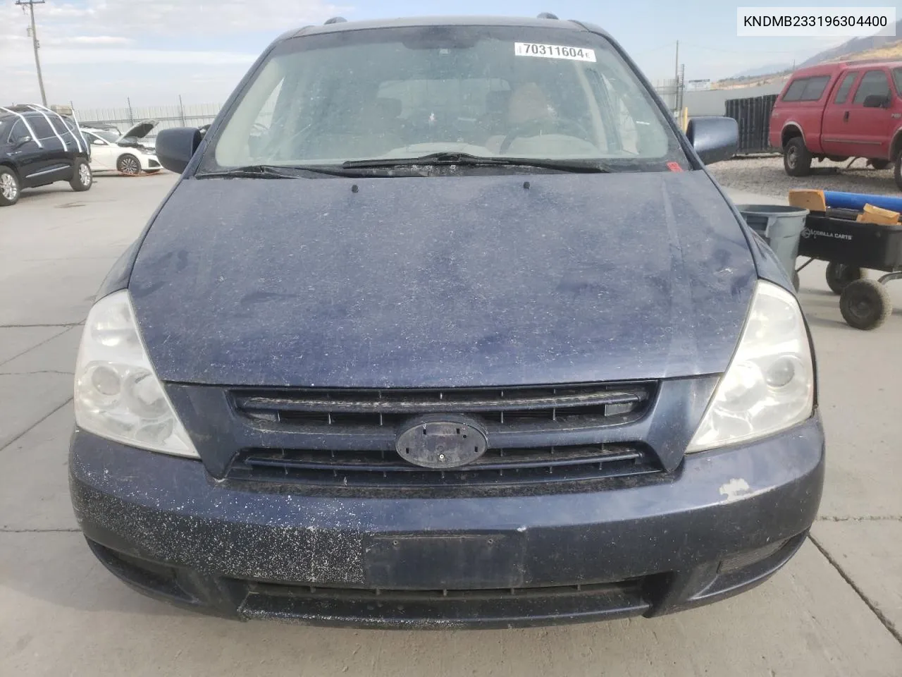 2009 Kia Sedona Ex VIN: KNDMB233196304400 Lot: 70311604