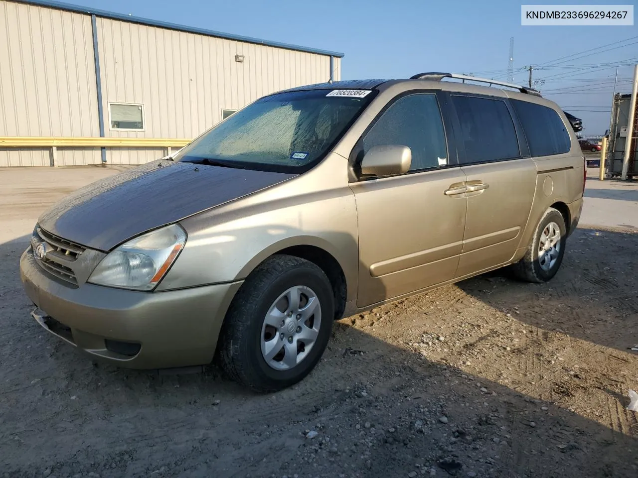 2009 Kia Sedona Ex VIN: KNDMB233696294267 Lot: 70320384