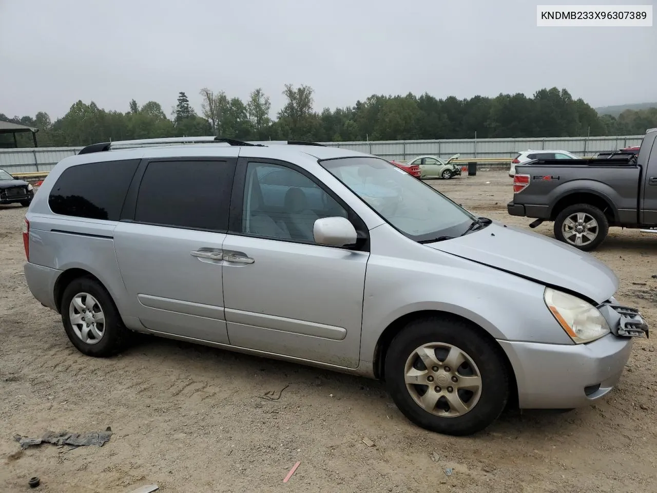 2009 Kia Sedona Ex VIN: KNDMB233X96307389 Lot: 71915474