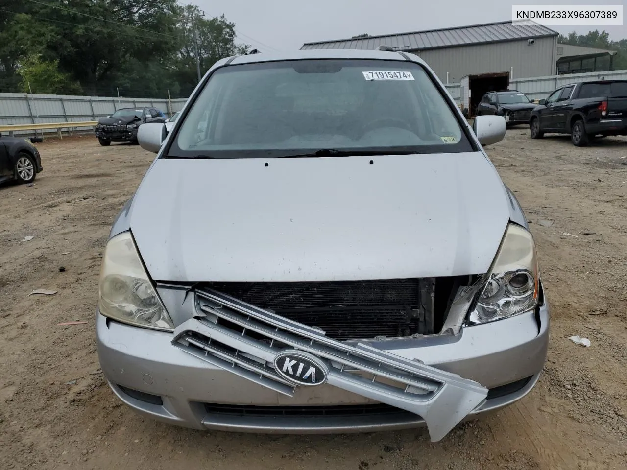 2009 Kia Sedona Ex VIN: KNDMB233X96307389 Lot: 71915474