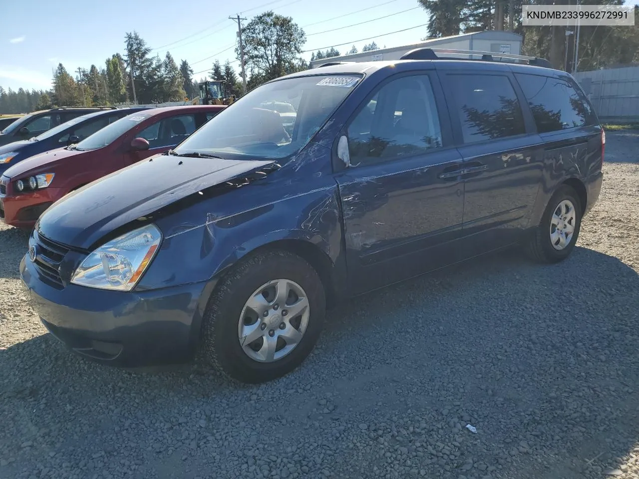 2009 Kia Sedona Ex VIN: KNDMB233996272991 Lot: 73060654