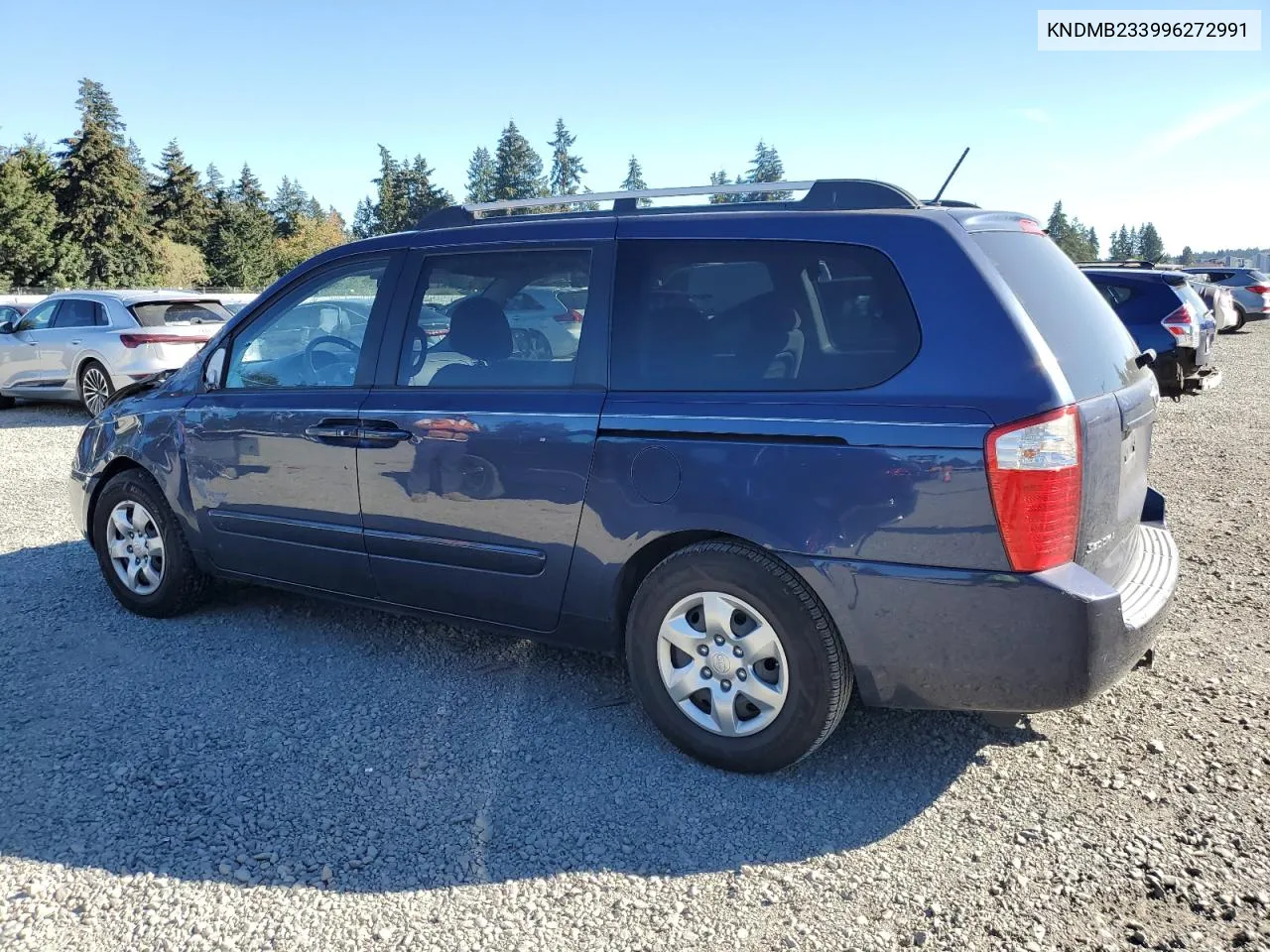 2009 Kia Sedona Ex VIN: KNDMB233996272991 Lot: 73060654