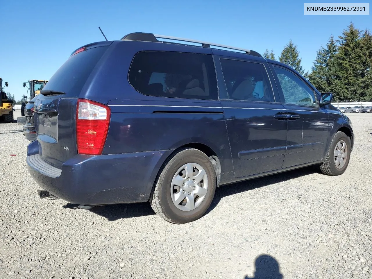 2009 Kia Sedona Ex VIN: KNDMB233996272991 Lot: 73060654