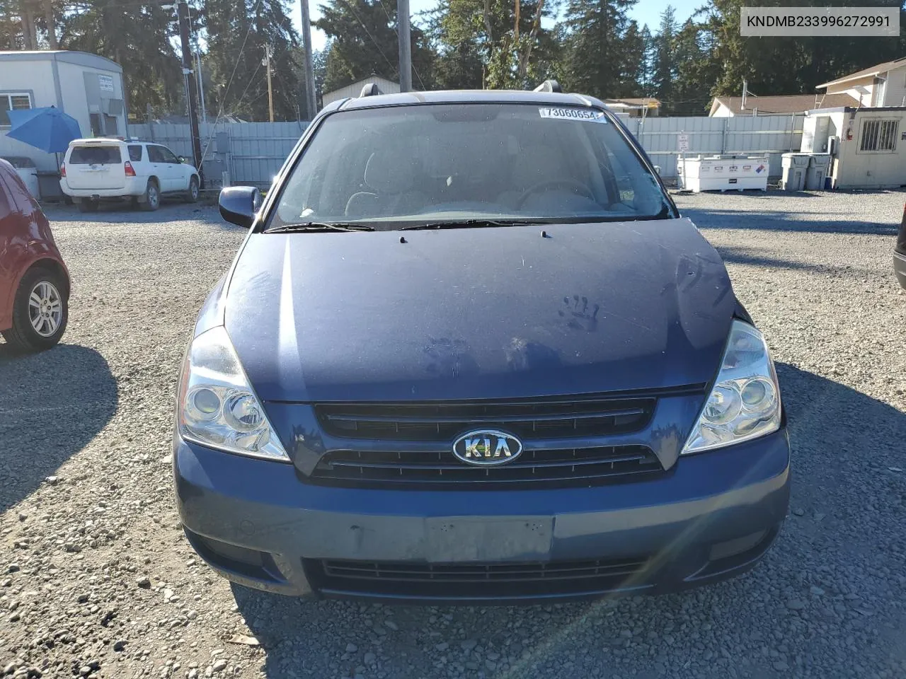 2009 Kia Sedona Ex VIN: KNDMB233996272991 Lot: 73060654