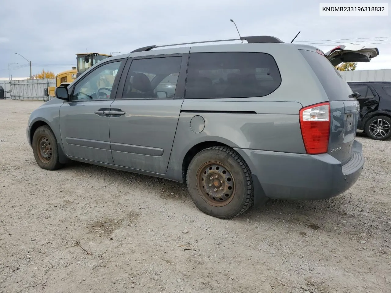 2009 Kia Sedona Ex VIN: KNDMB233196318832 Lot: 75229804