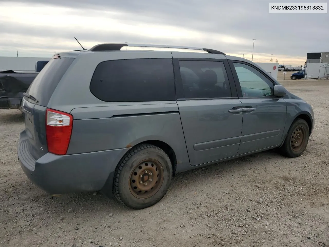 2009 Kia Sedona Ex VIN: KNDMB233196318832 Lot: 75229804