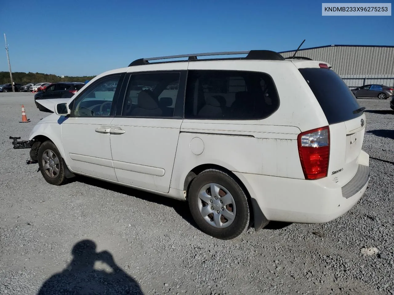 2009 Kia Sedona Ex VIN: KNDMB233X96275253 Lot: 75647264