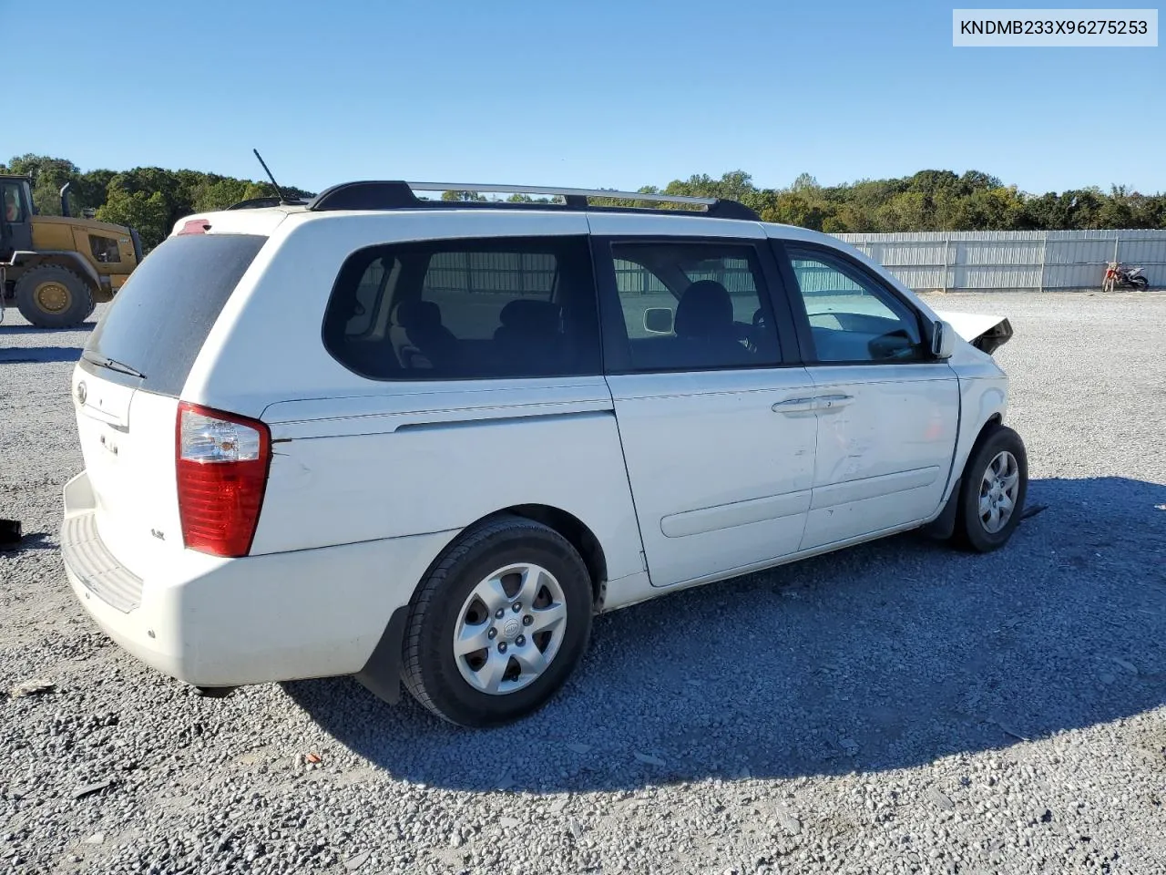 2009 Kia Sedona Ex VIN: KNDMB233X96275253 Lot: 75647264