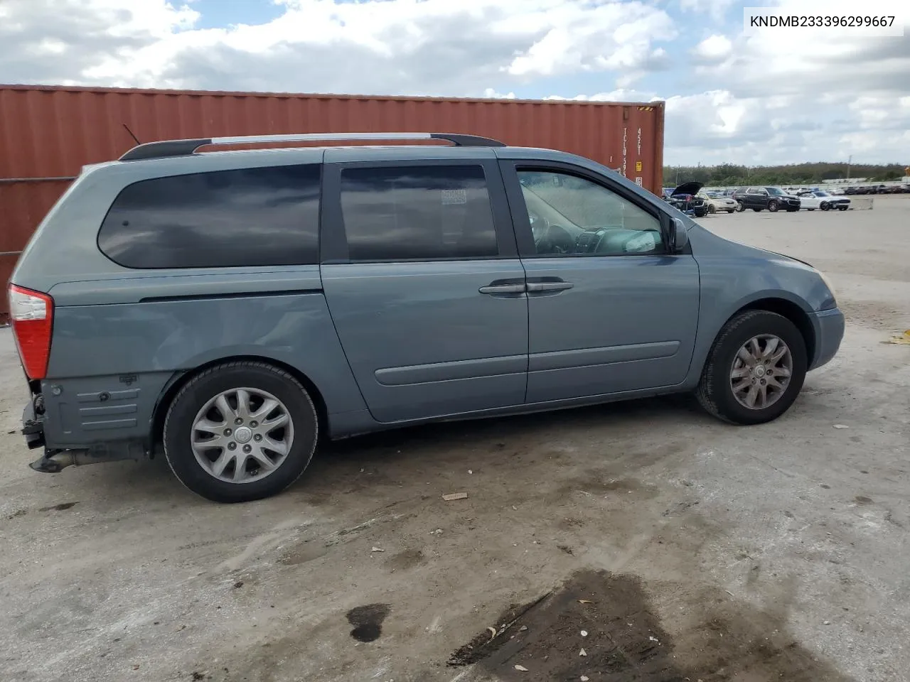 2009 Kia Sedona Ex VIN: KNDMB233396299667 Lot: 80186774