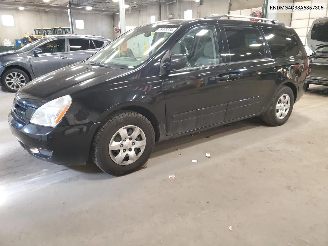 2010 Kia Sedona Lx VIN: KNDMG4C38A6357306 Lot: 48485224