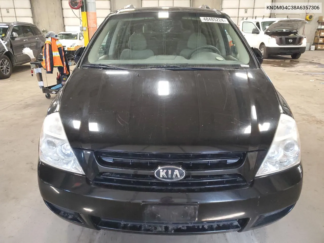 2010 Kia Sedona Lx VIN: KNDMG4C38A6357306 Lot: 48485224