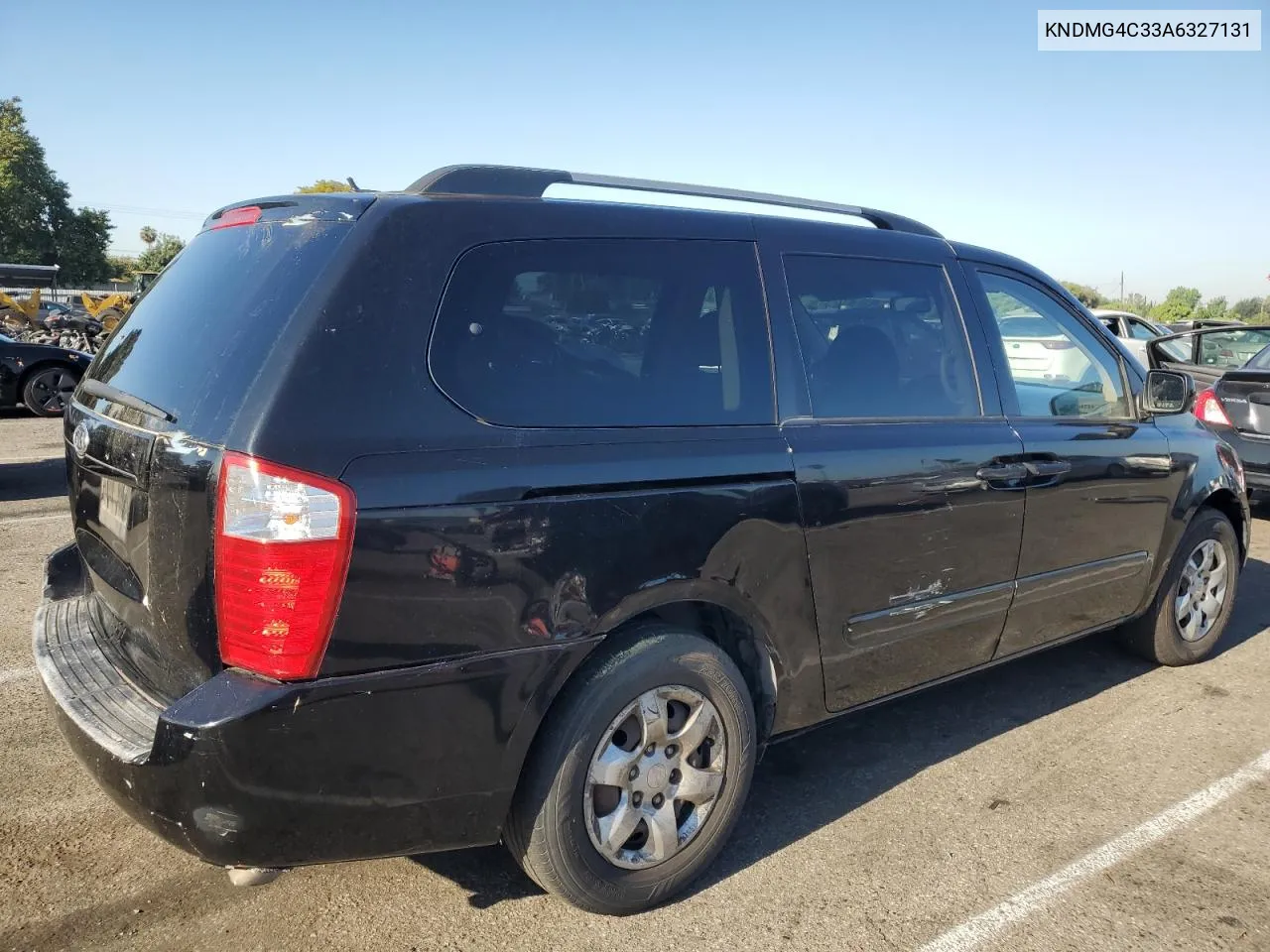 2010 Kia Sedona Lx VIN: KNDMG4C33A6327131 Lot: 61886804