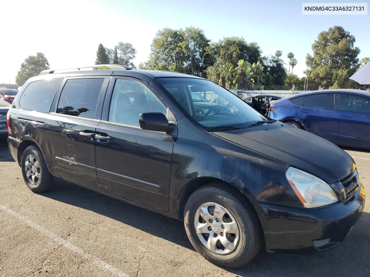 2010 Kia Sedona Lx VIN: KNDMG4C33A6327131 Lot: 61886804