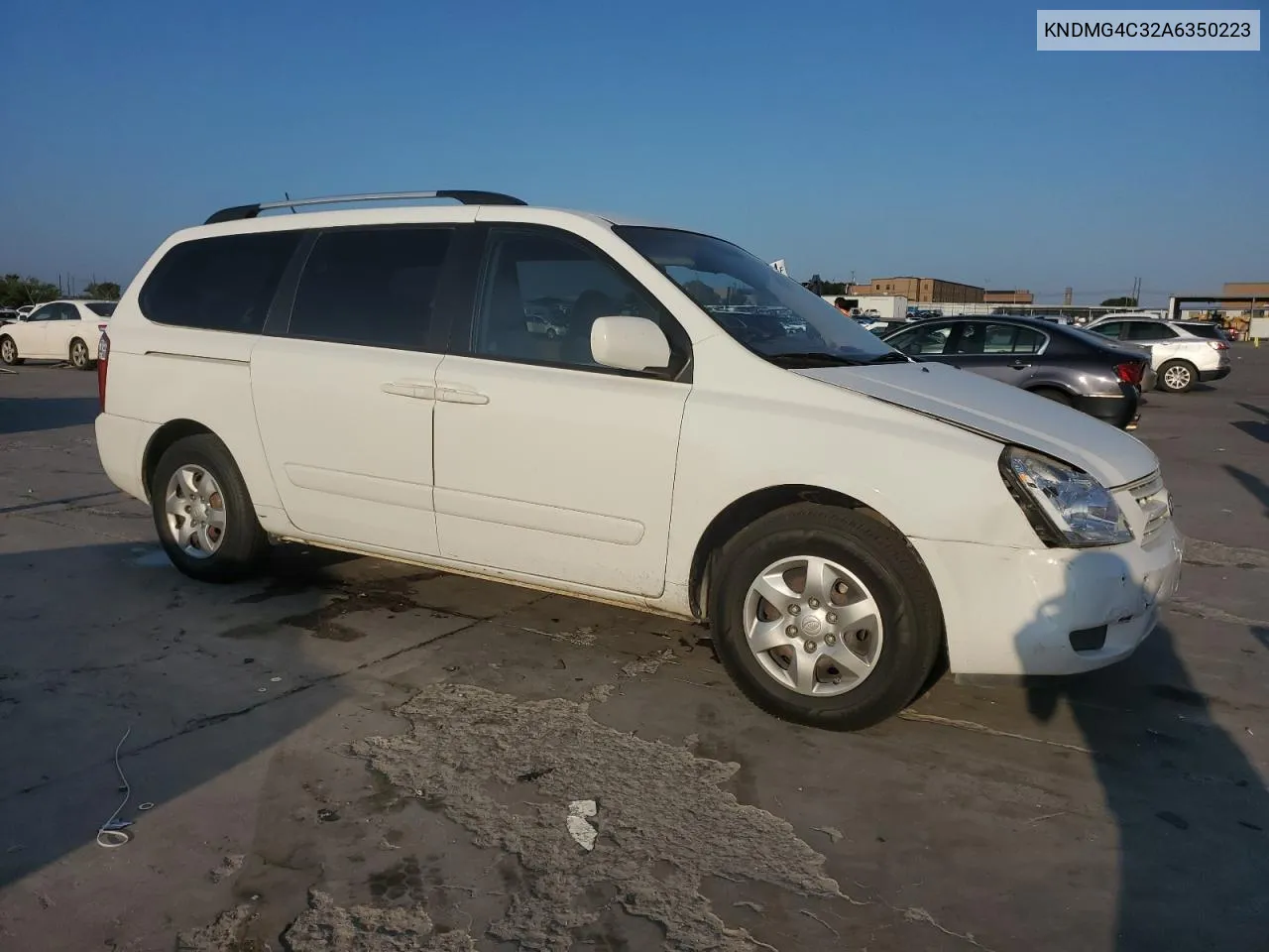 2010 Kia Sedona Lx VIN: KNDMG4C32A6350223 Lot: 66983114