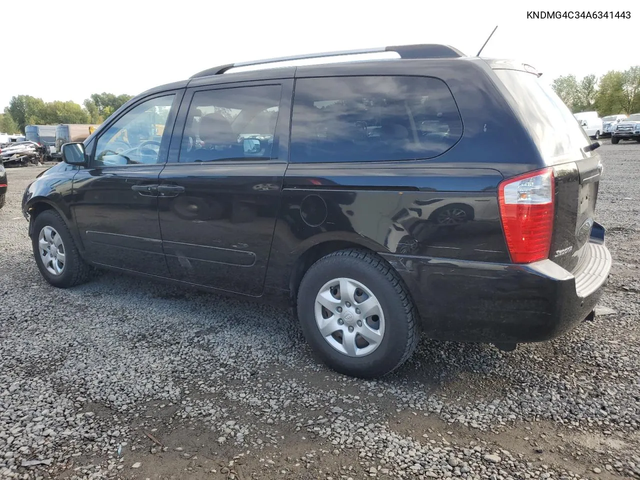 2010 Kia Sedona Lx VIN: KNDMG4C34A6341443 Lot: 77449514