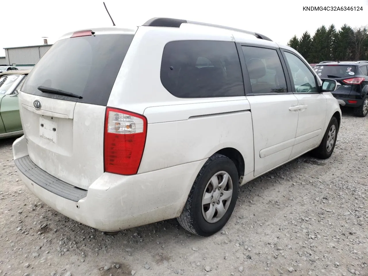 2010 Kia Sedona Lx VIN: KNDMG4C32A6346124 Lot: 79019814