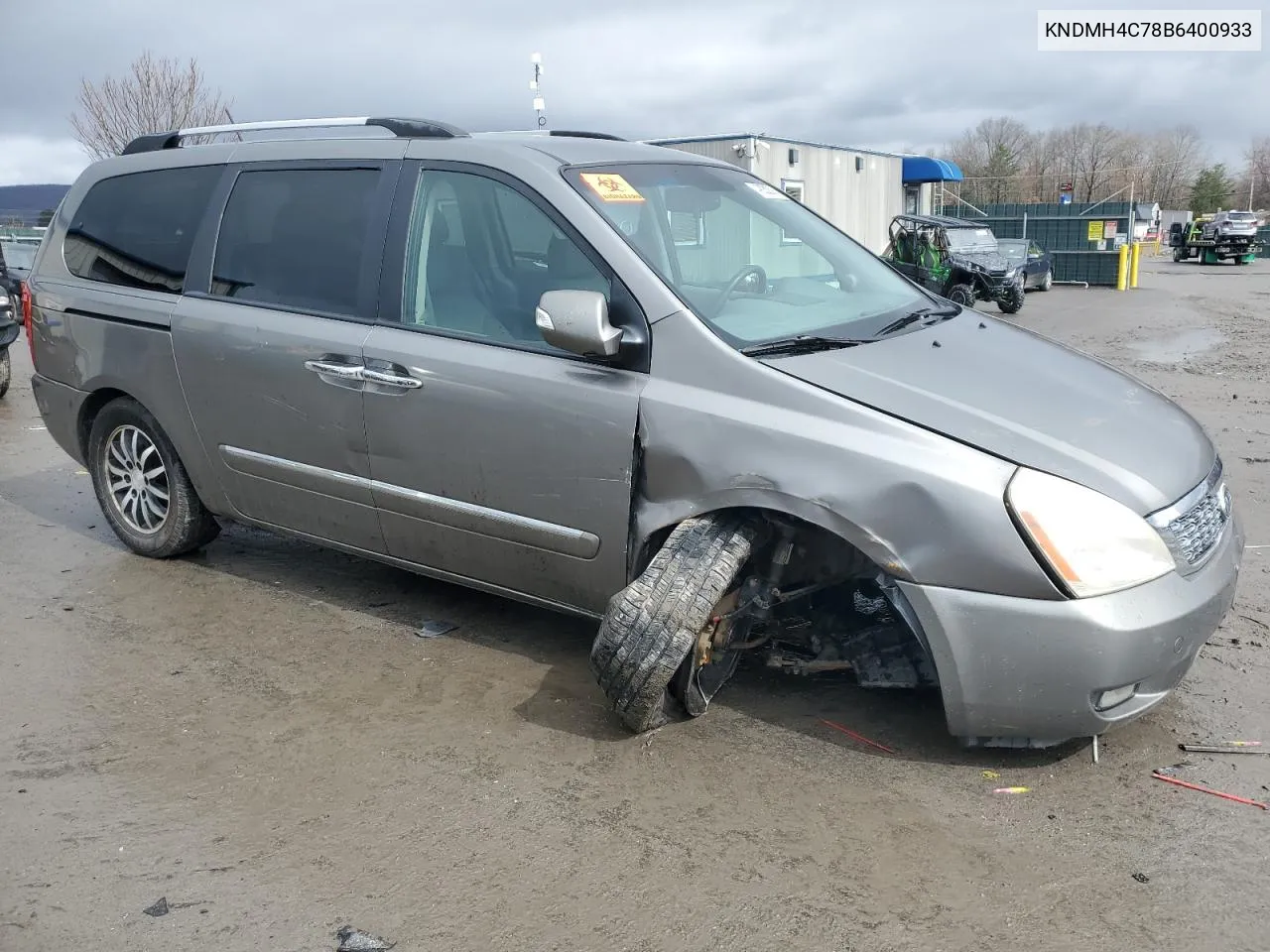 2011 Kia Sedona Ex VIN: KNDMH4C78B6400933 Lot: 57742344