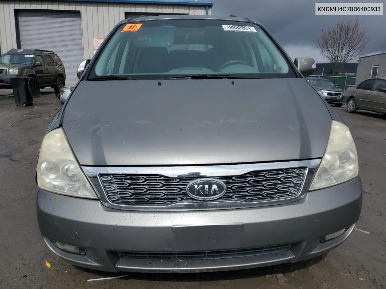 2011 Kia Sedona Ex VIN: KNDMH4C78B6400933 Lot: 57742344