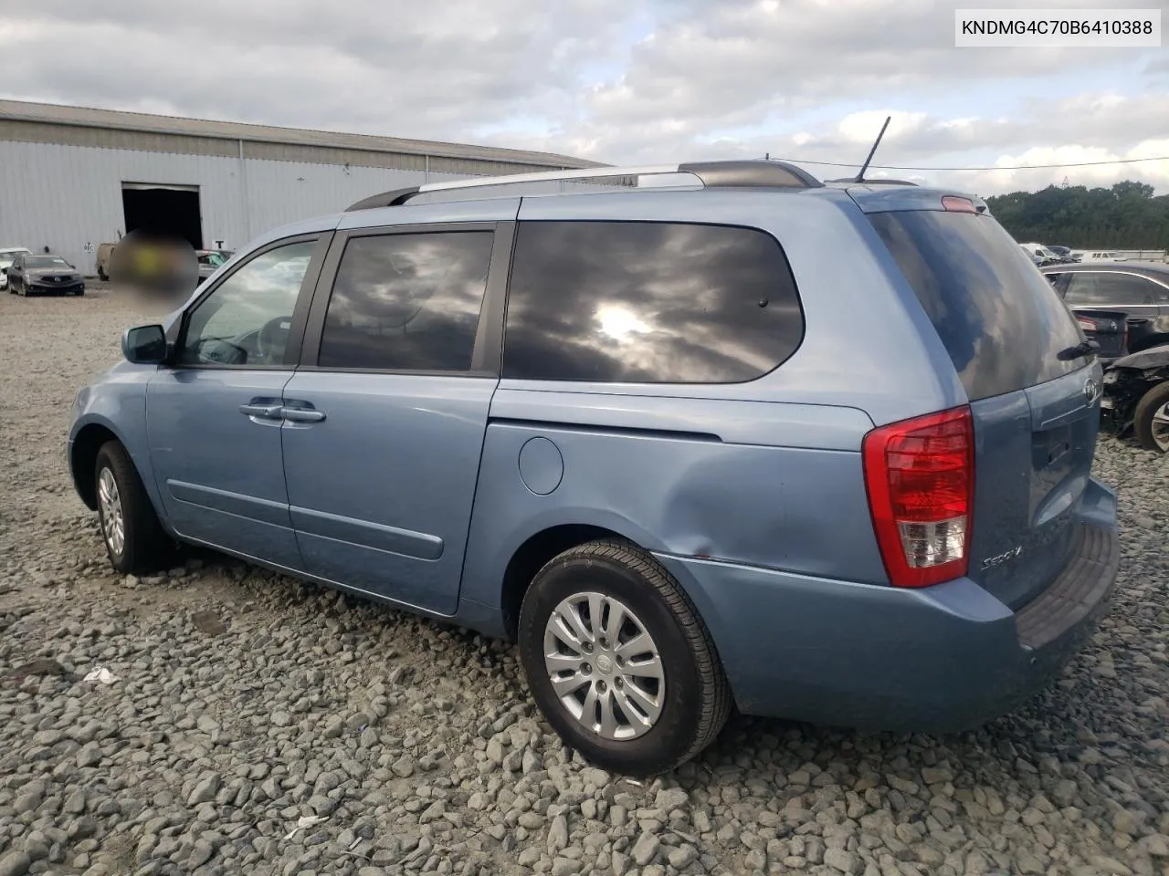 2011 Kia Sedona Lx VIN: KNDMG4C70B6410388 Lot: 70199274