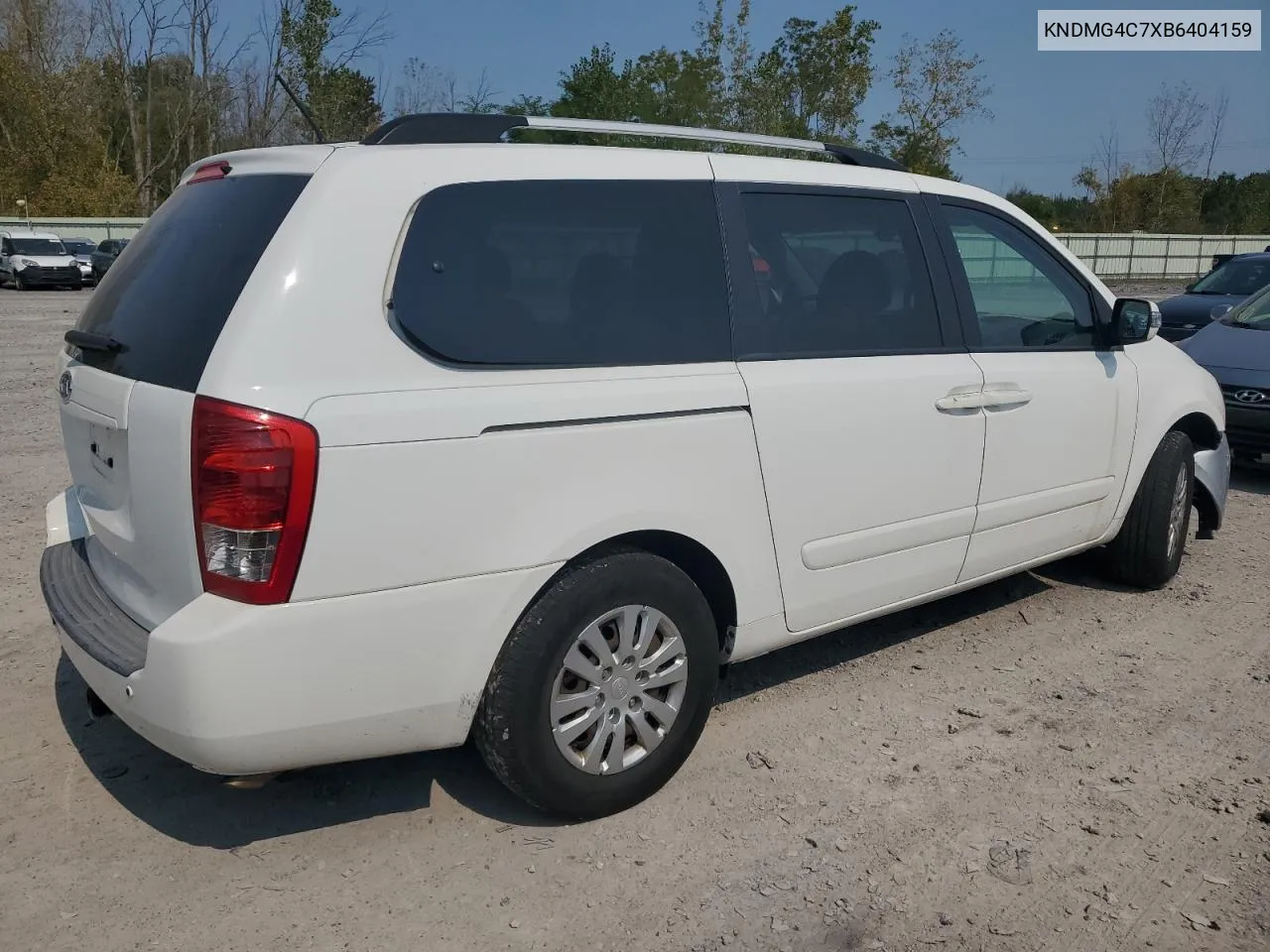 2011 Kia Sedona Lx VIN: KNDMG4C7XB6404159 Lot: 71412734