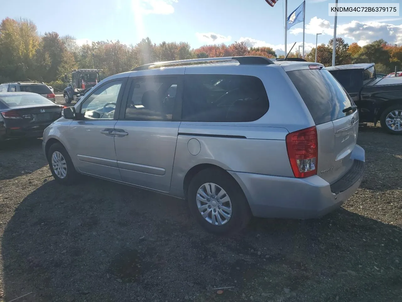 2011 Kia Sedona Lx VIN: KNDMG4C72B6379175 Lot: 76312374