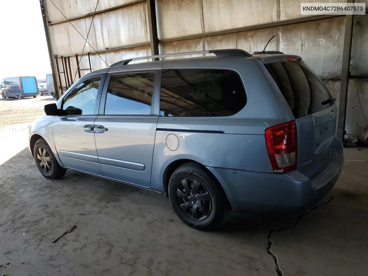 2011 Kia Sedona Lx VIN: KNDMG4C72B6407573 Lot: 76557444