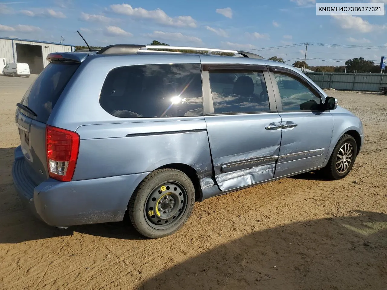 2011 Kia Sedona Ex VIN: KNDMH4C73B6377321 Lot: 77961974