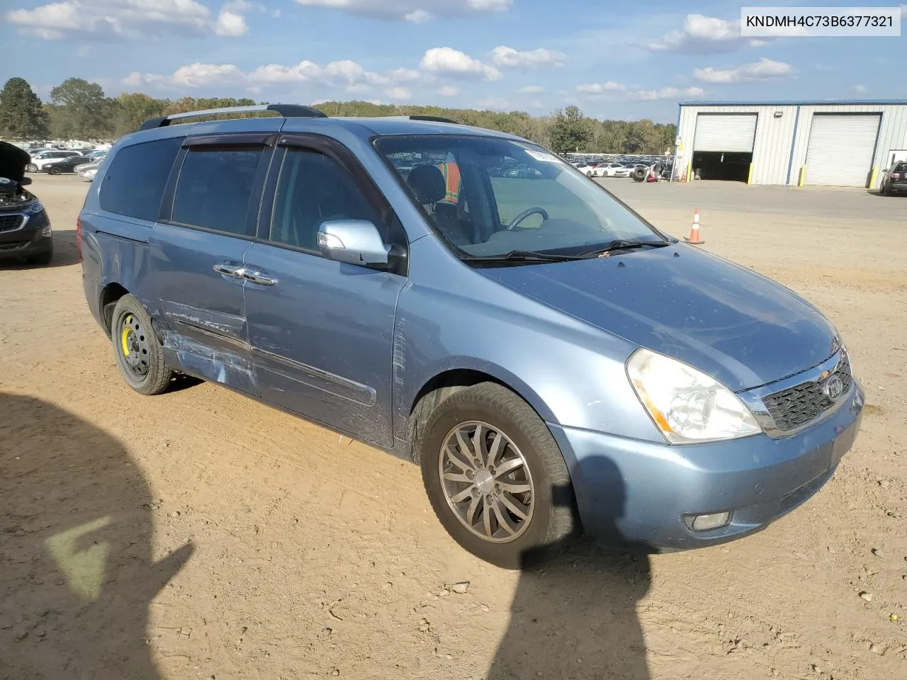 2011 Kia Sedona Ex VIN: KNDMH4C73B6377321 Lot: 77961974