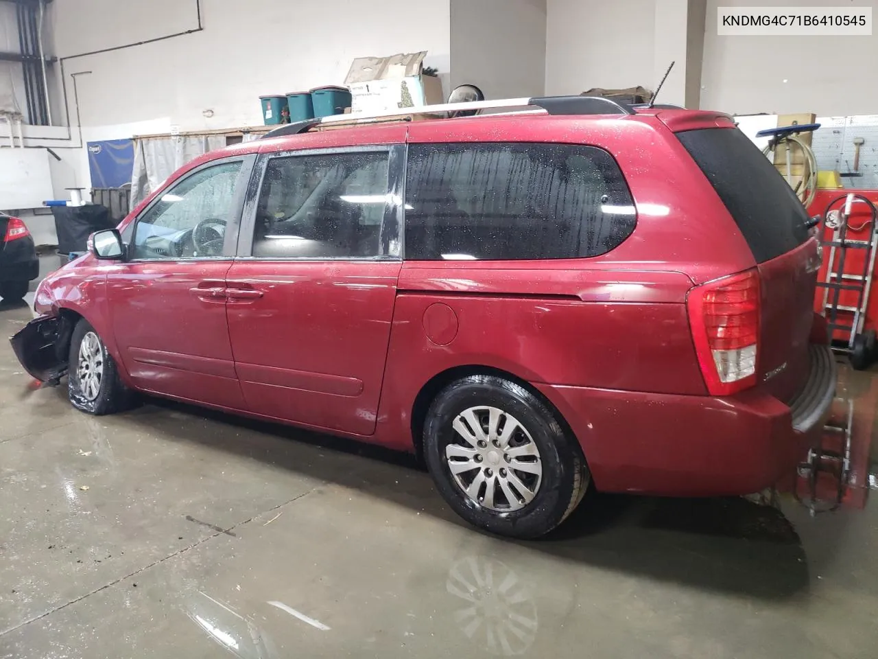 2011 Kia Sedona Lx VIN: KNDMG4C71B6410545 Lot: 78834294