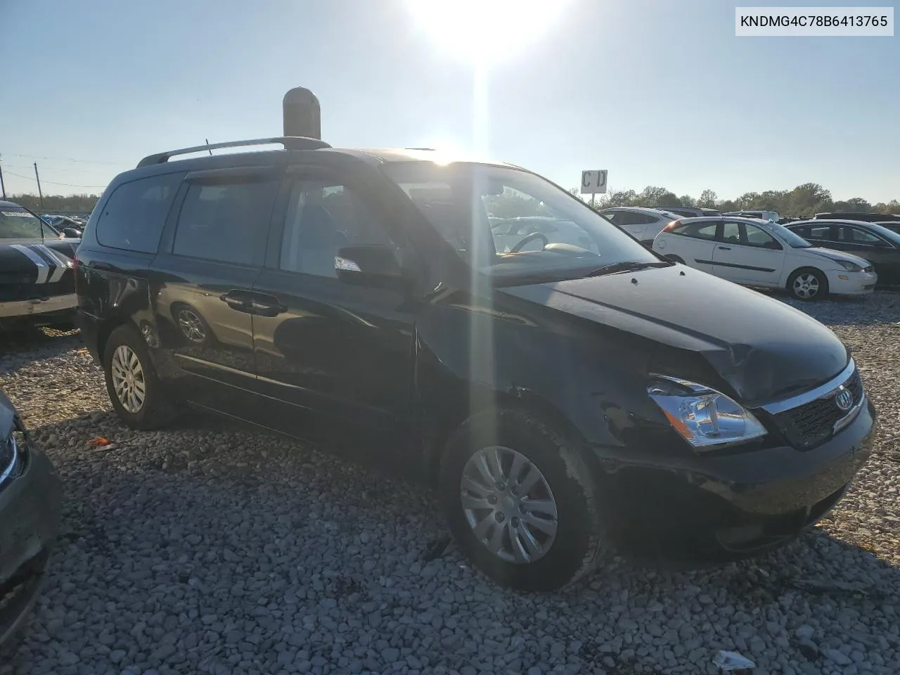 2011 Kia Sedona Lx VIN: KNDMG4C78B6413765 Lot: 80558224