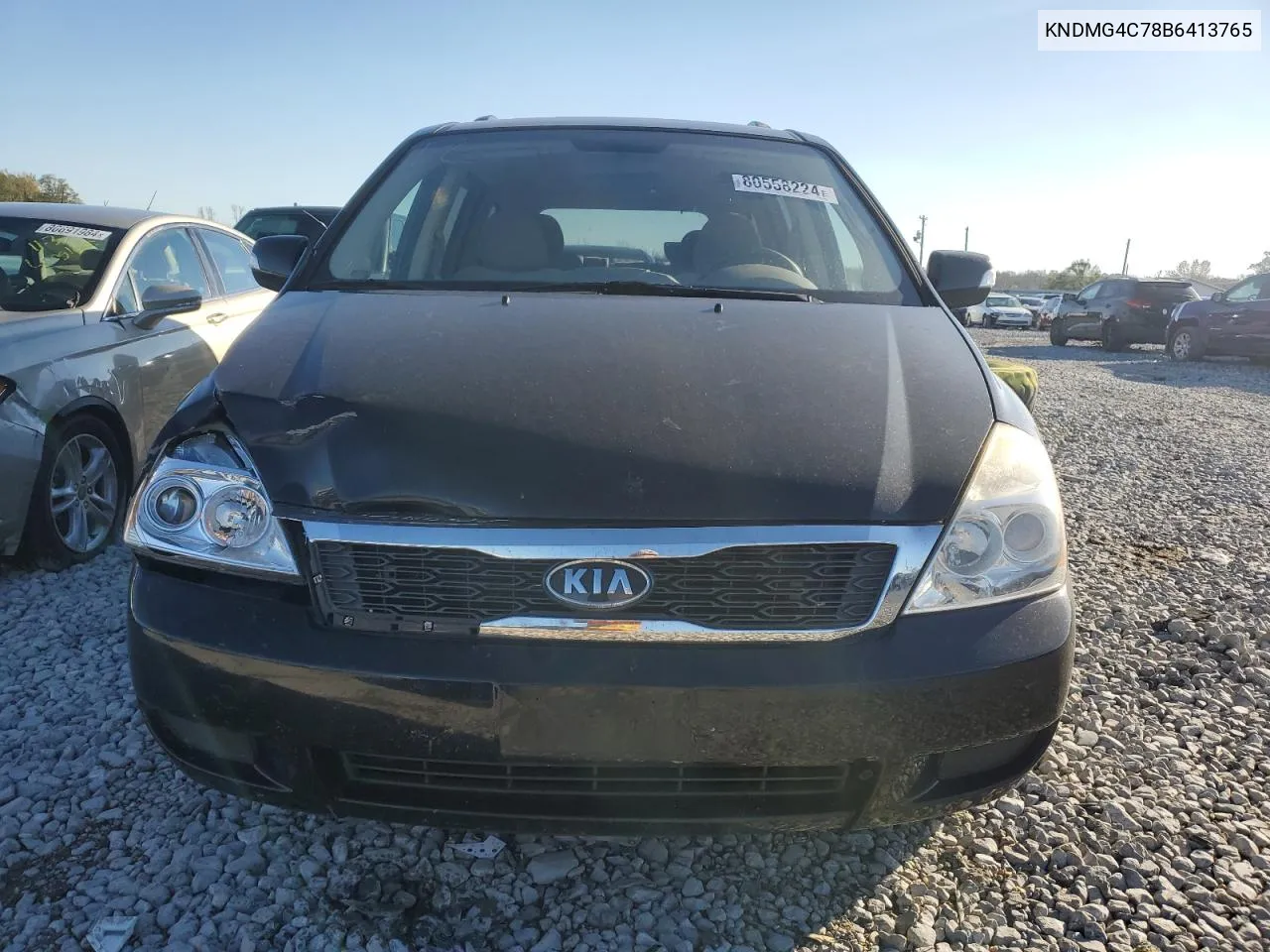 2011 Kia Sedona Lx VIN: KNDMG4C78B6413765 Lot: 80558224