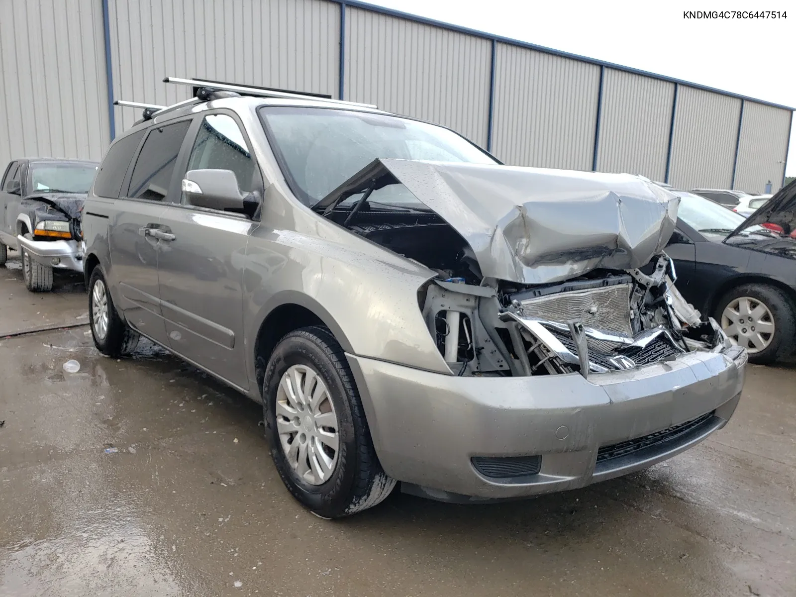 2012 Kia Sedona Lx VIN: KNDMG4C78C6447514 Lot: 46035374