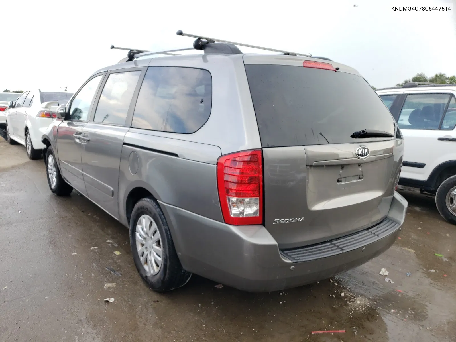 2012 Kia Sedona Lx VIN: KNDMG4C78C6447514 Lot: 46035374