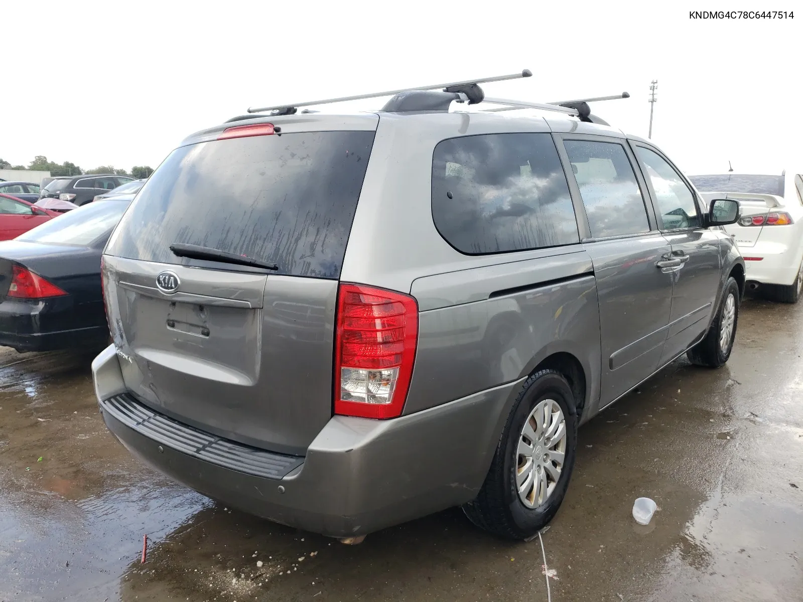 2012 Kia Sedona Lx VIN: KNDMG4C78C6447514 Lot: 46035374