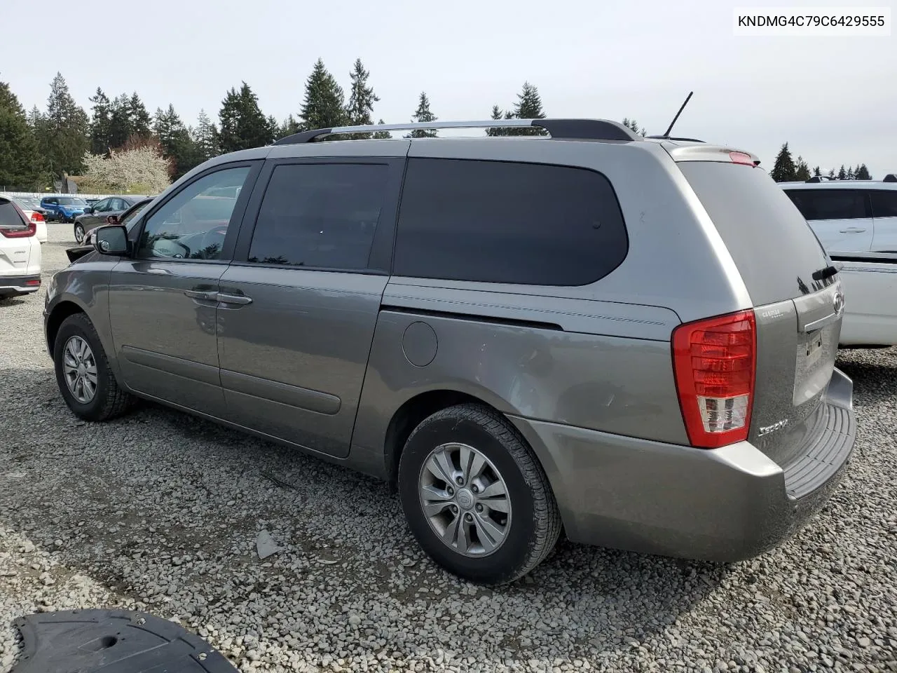 2012 Kia Sedona Lx VIN: KNDMG4C79C6429555 Lot: 50474544