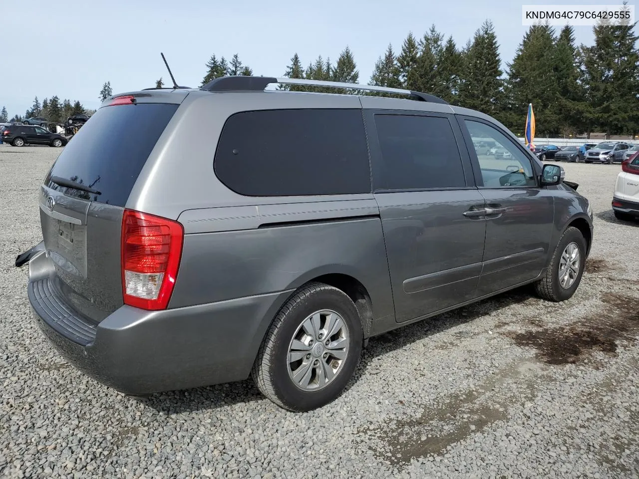 2012 Kia Sedona Lx VIN: KNDMG4C79C6429555 Lot: 50474544