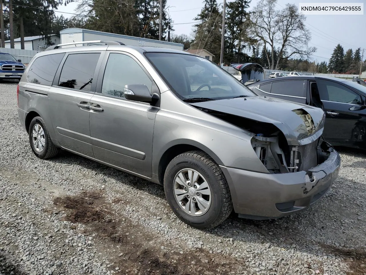 2012 Kia Sedona Lx VIN: KNDMG4C79C6429555 Lot: 50474544