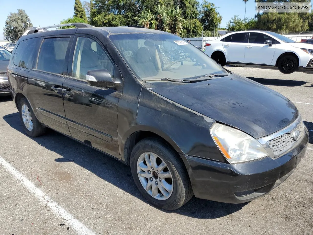 2012 Kia Sedona Lx VIN: KNDMG4C75C6458292 Lot: 62098644