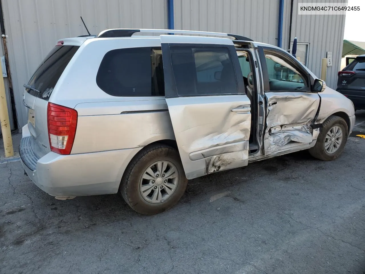 KNDMG4C71C6492455 2012 Kia Sedona Lx