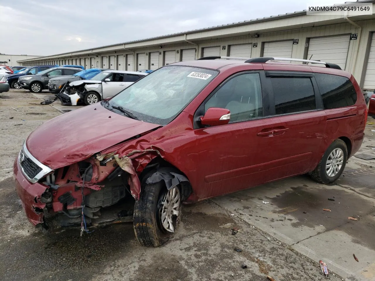 KNDMG4C79C6491649 2012 Kia Sedona Lx