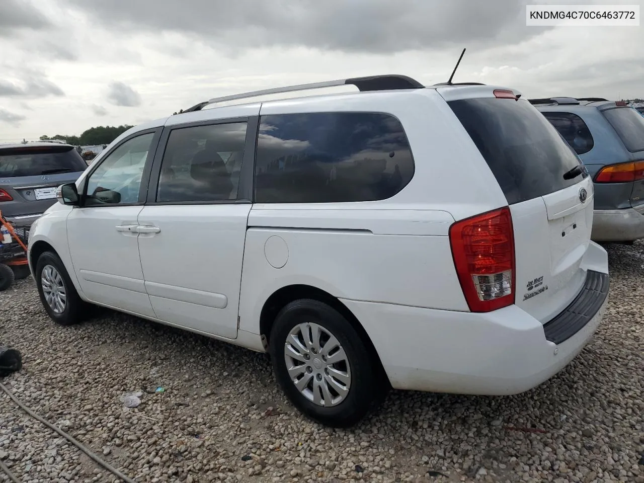 2012 Kia Sedona Lx VIN: KNDMG4C70C6463772 Lot: 63697464