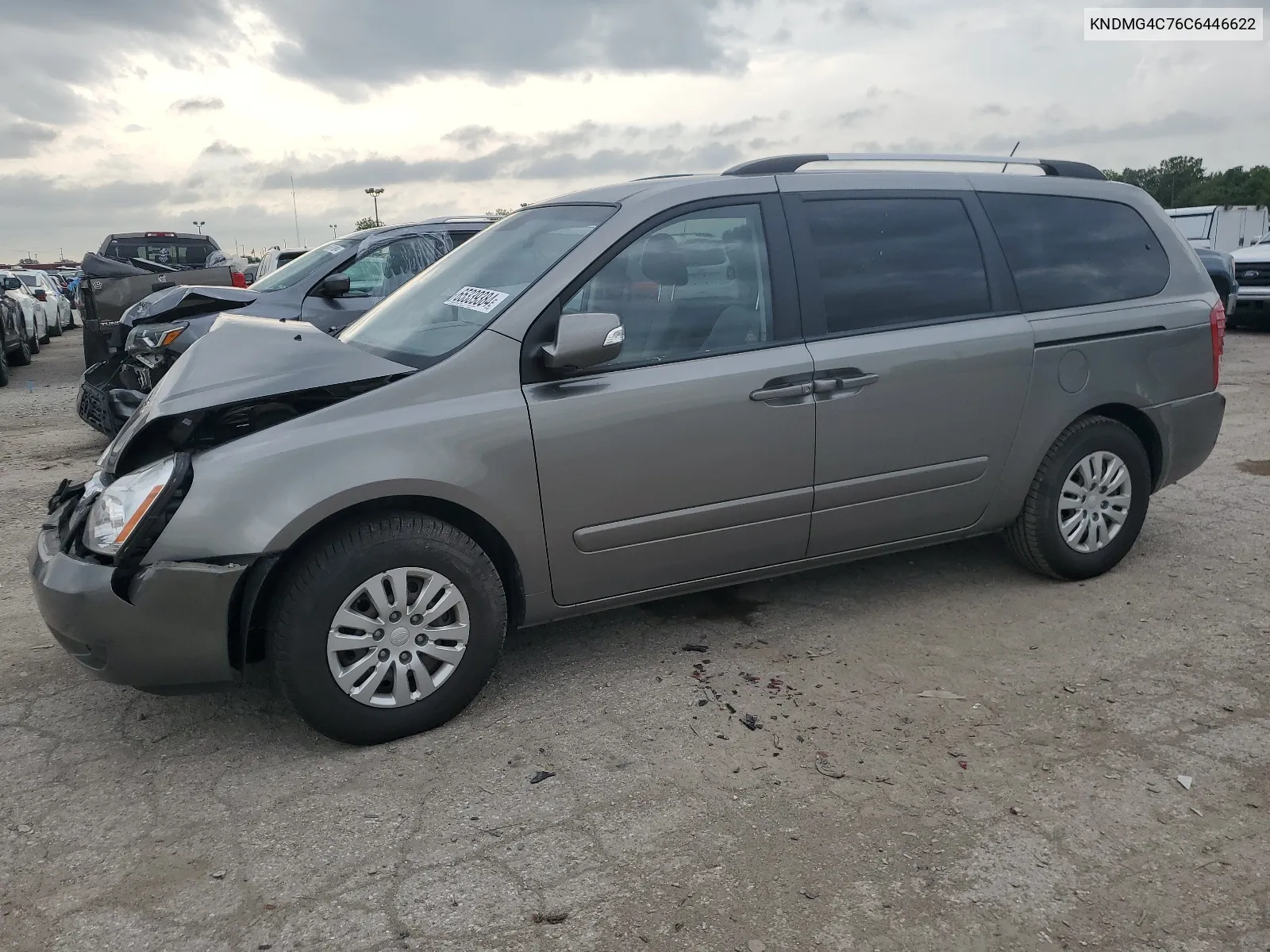 KNDMG4C76C6446622 2012 Kia Sedona Lx