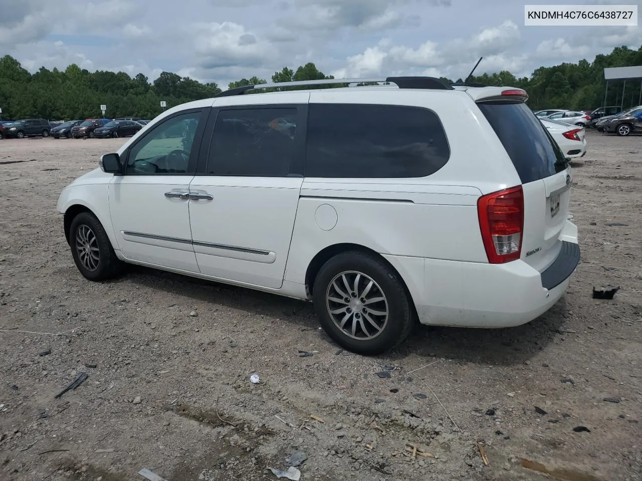 2012 Kia Sedona Ex VIN: KNDMH4C76C6438727 Lot: 65416374