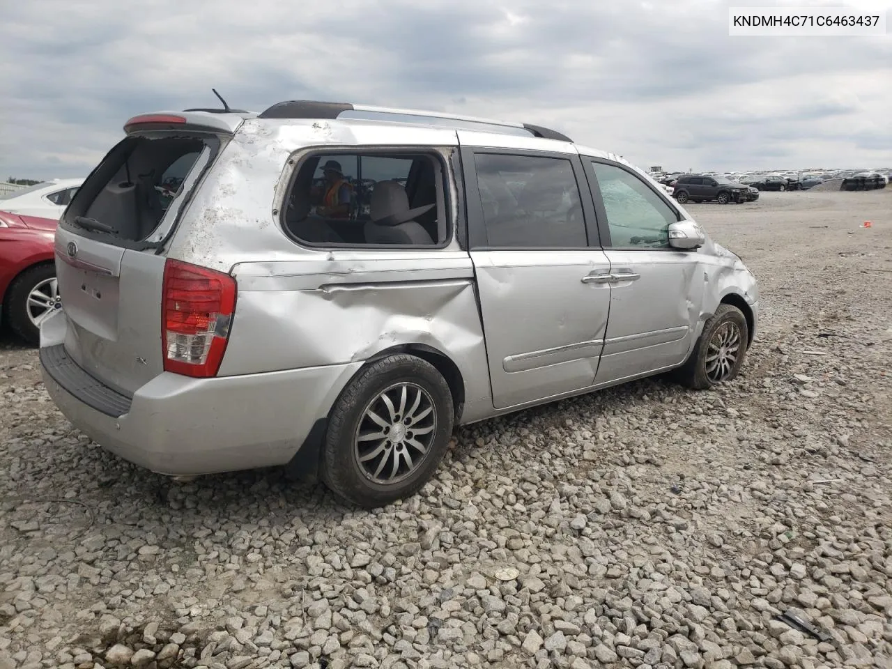 2012 Kia Sedona Ex VIN: KNDMH4C71C6463437 Lot: 67332144